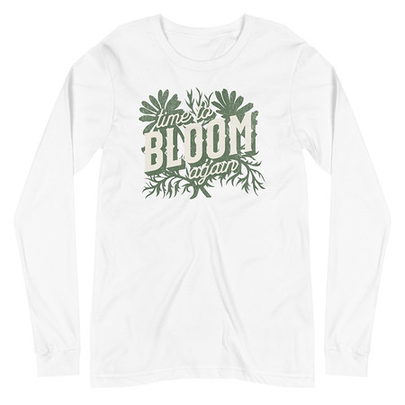 [ID: 356-G239] Bloom Again Unisex Long Sleeve Tee