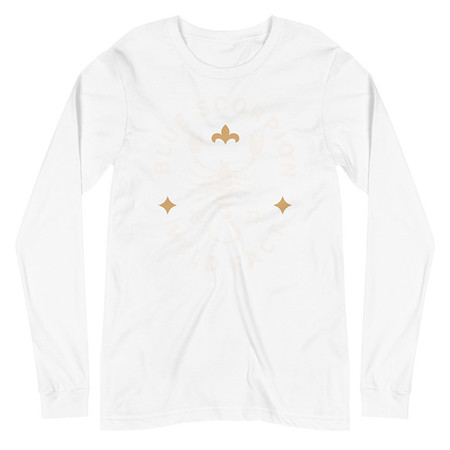 [ID: 356-G242] Blue Scorpion - Wildlife Animal Unisex Long Sleeve Tee