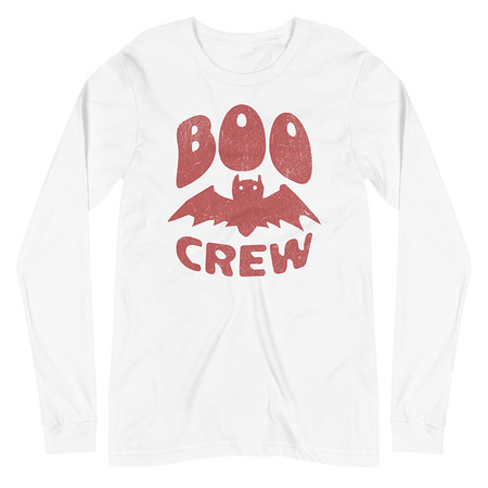 [ID: 356-G252] Boo Crew Unisex Long Sleeve Tee