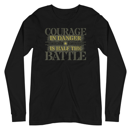 [ID: 356-G281] Brave Soldier Unisex Long Sleeve Tee