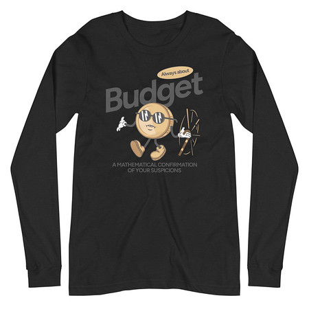 [ID: 356-G294] Budget Unisex Long Sleeve Tee