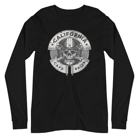 [ID: 356-G306] CAFE RACERS FUNNY Unisex Long Sleeve Tee