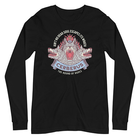 [ID: 356-G353] Cerberus - Underworld Dogs Unisex Long Sleeve Tee
