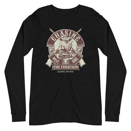 [ID: 356-G360] Chasing the Frontier Unisex Long Sleeve Tee