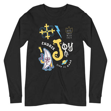 [ID: 356-G373] Choose Joy Unisex Long Sleeve Tee