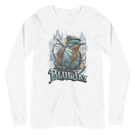 [ID: 356-G381] Classic Bird  Unisex Long Sleeve Tee