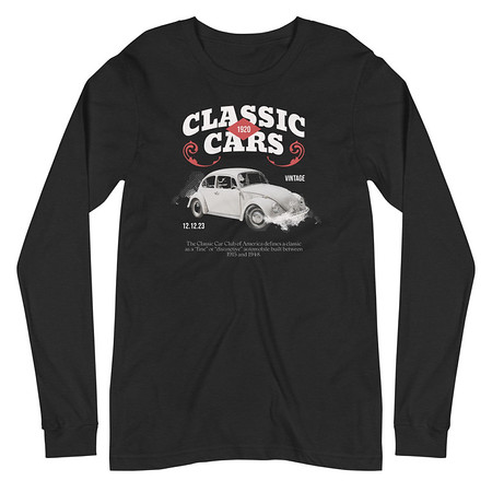 [ID: 356-G382] Classic Cars Unisex Long Sleeve Tee