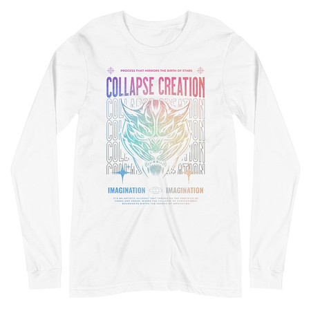 [ID: 356-G406] Collapse Creation Unisex Long Sleeve Tee