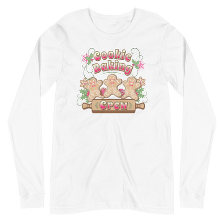 [ID: 356-G415] Cookie Baking Crew Unisex Long Sleeve Tee