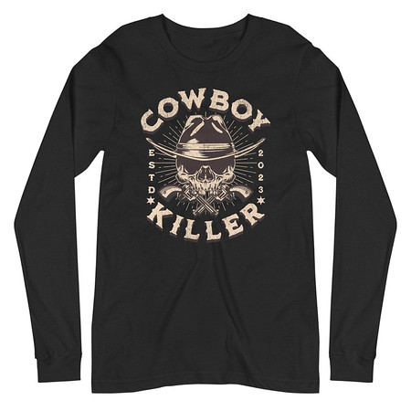 [ID: 356-G428] COWBOY KILLER Unisex Long Sleeve Tee