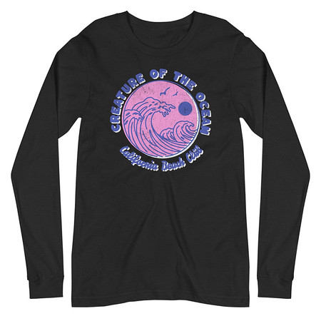 [ID: 356-G435] Creature of the Ocean Unisex Long Sleeve Tee
