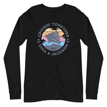[ID: 356-G441] Cruisin' Together - Cruise Ship Unisex Long Sleeve Tee