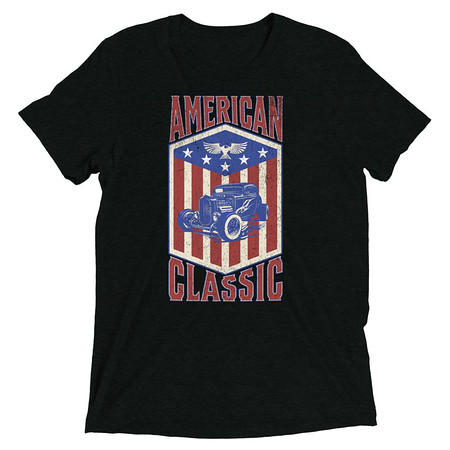 [ID: 162-G66] american classic Unisex Tri-Blend T-Shirt