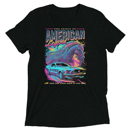[ID: 162-G74] American Legend Unisex Tri-Blend T-Shirt
