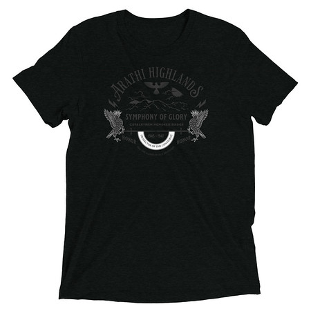 [ID: 162-G98] Arathi Honor Badge - Veteran Unisex Tri-Blend T-Shirt