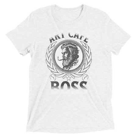 [ID: 162-G101] ART CAFE - BOSS Unisex Tri-Blend T-Shirt