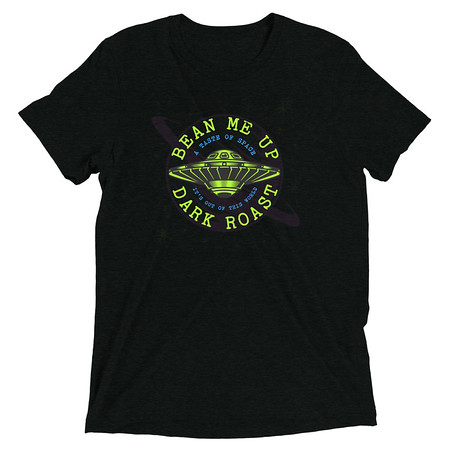 [ID: 162-G170] Bean Me Up Unisex Tri-Blend T-Shirt