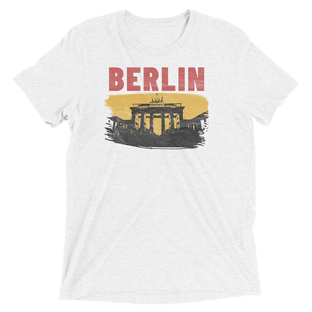 [ID: 162-G184] Berlin Unisex Tri-Blend T-Shirt