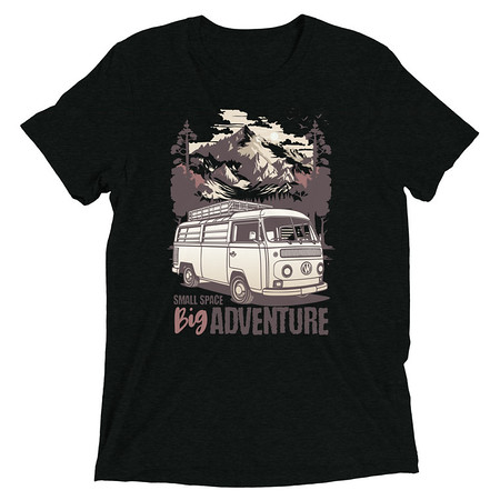 [ID: 162-G200] Big Adventure Unisex Tri-Blend T-Shirt