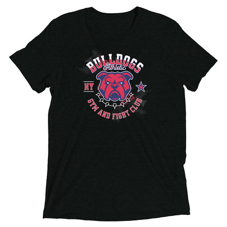 [ID: 162-G295] Bulldogs Athletic - Sports Apparel Unisex Tri-Blend T-Shirt
