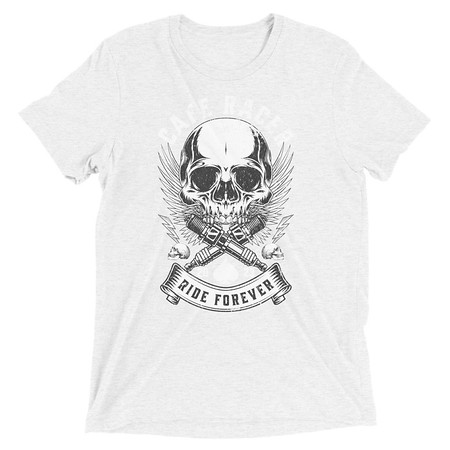 [ID: 162-G305] CAFE RACER Unisex Tri-Blend T-Shirt