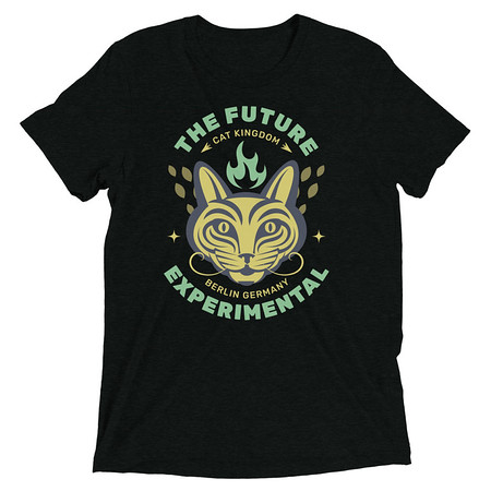 [ID: 162-G337] Cat Kingdom Berlin - Animal Unisex Tri-Blend T-Shirt