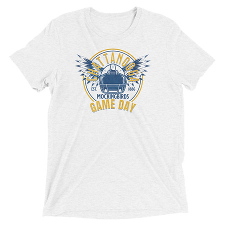 [ID: 162-G361] Chattanooga Mocs Unisex Tri-Blend T-Shirt