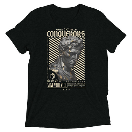 [ID: 162-G413] Conquerors Unisex Tri-Blend T-Shirt