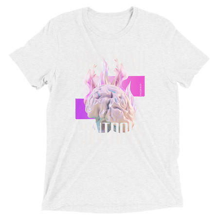 [ID: 162-G414] Control your Mind Unisex Tri-Blend T-Shirt