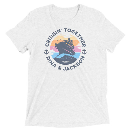 [ID: 162-G441] Cruisin' Together - Cruise Ship Unisex Tri-Blend T-Shirt
