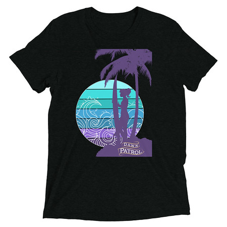 [ID: 162-G470] Dawn Patrol Unisex Tri-Blend T-Shirt