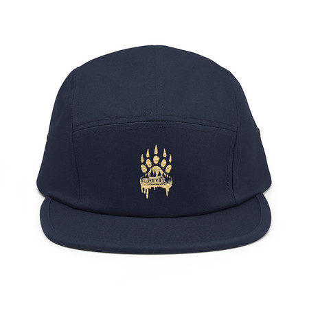 [ID: 92-G14] A Beary Good Home 5 Panel Cap