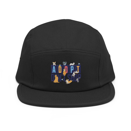 [ID: 92-G23] Adopt a Pet - Cute Animal 5 Panel Cap