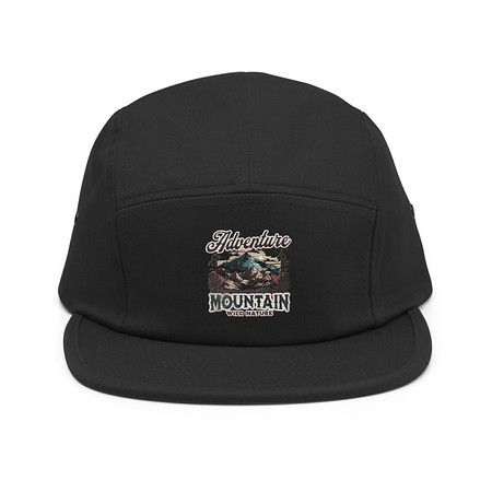 [ID: 92-G31] Adventure Mountain Wild Nature 5 Panel Cap