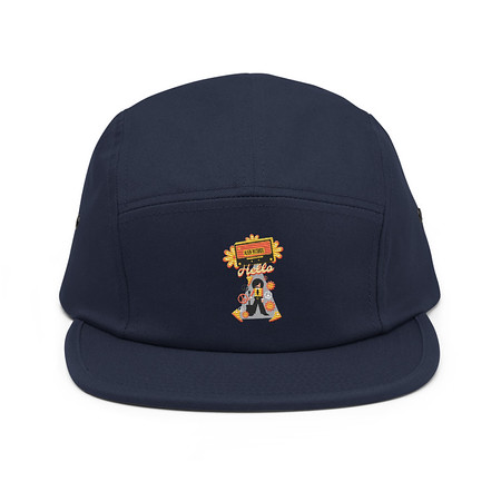[ID: 92-G39] Alien Records  5 Panel Cap