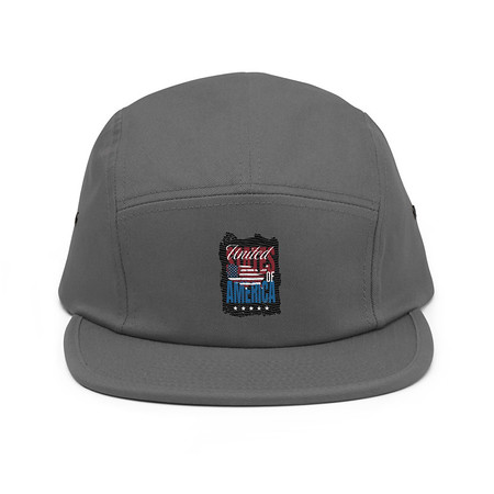 [ID: 92-G59] America (3) 5 Panel Cap