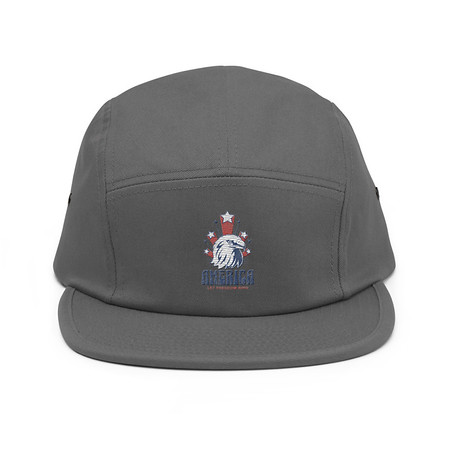 [ID: 92-G63] America 5 Panel Cap