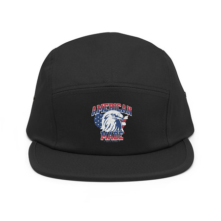 [ID: 92-G76] American Made 5 Panel Cap