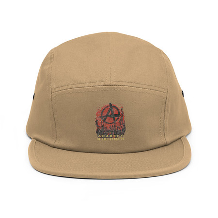 [ID: 92-G78] Anarchy In The Street 5 Panel Cap