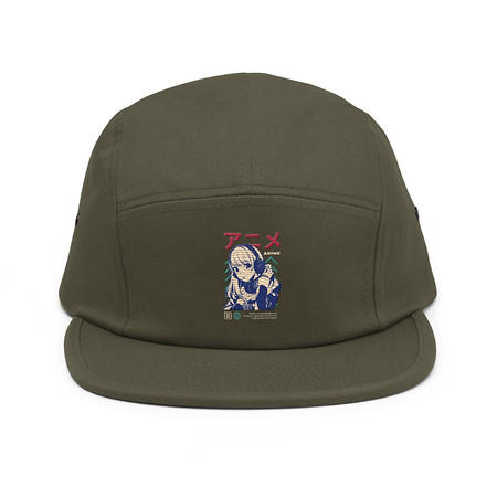 [ID: 92-G89] Anime Girl 5 Panel Cap