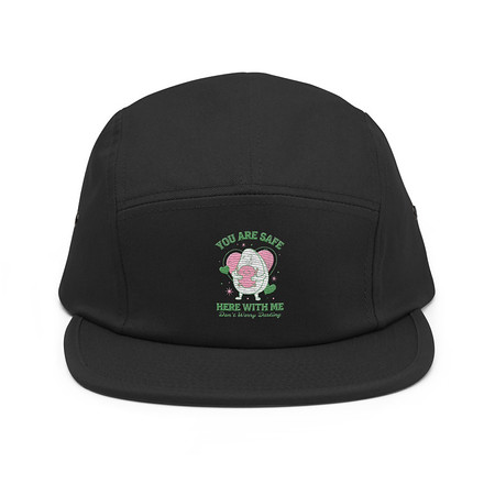 [ID: 92-G118] Avo Love - Typographic Cartoon Streetwear 5 Panel Cap