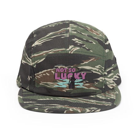 [ID: 92-G127] Bad Luck Kitty - Halloween 5 Panel Cap