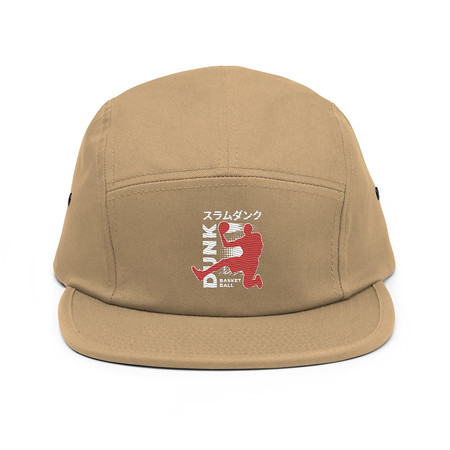 [ID: 92-G147] Basketball Dunk 5 Panel Cap
