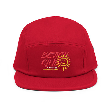 [ID: 92-G165] Beach Club 5 Panel Cap