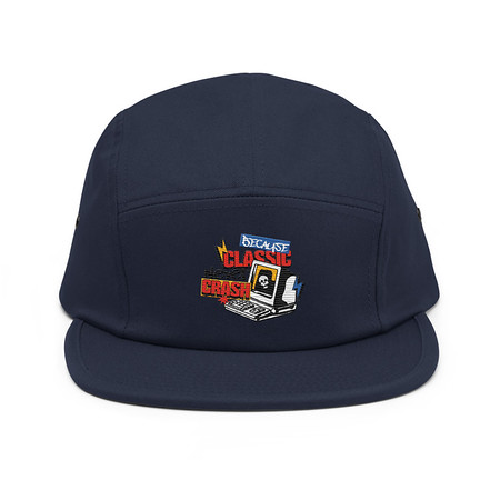 [ID: 92-G175] Because Classic Never Crash 5 Panel Cap
