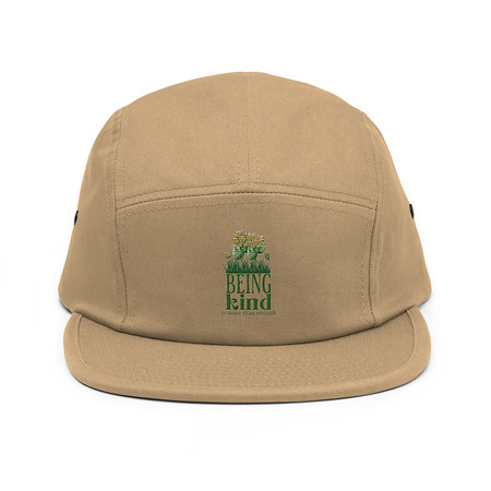 [ID: 92-G177] Being Kind is more than enough 5 Panel Cap