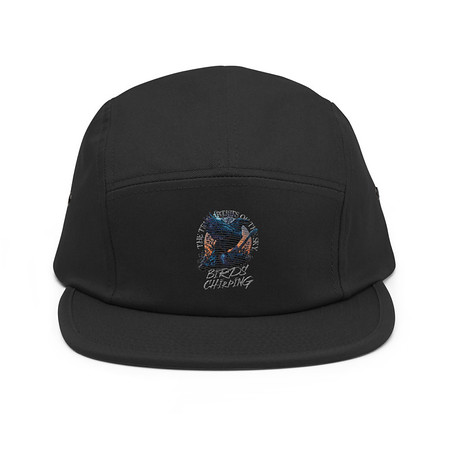 [ID: 92-G210] Birds Chirping 5 Panel Cap