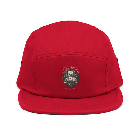 [ID: 92-G228] Black Metal - Hardcore skull theme design 5 Panel Cap