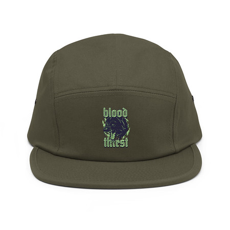 [ID: 92-G238] Blood Thirst - Neon Dog 5 Panel Cap