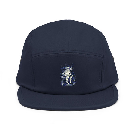[ID: 92-G241] Blue Mermaid - Nautical 5 Panel Cap